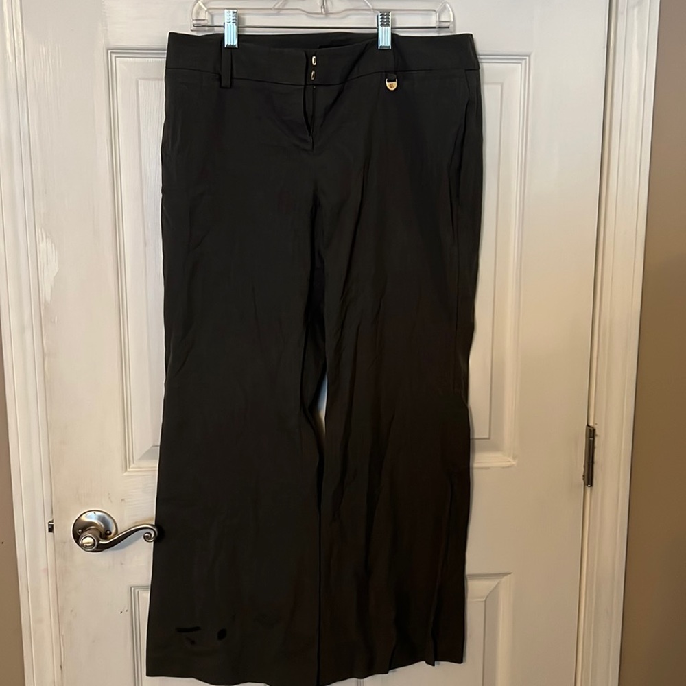 New York & Co dress pants wide leg in grey